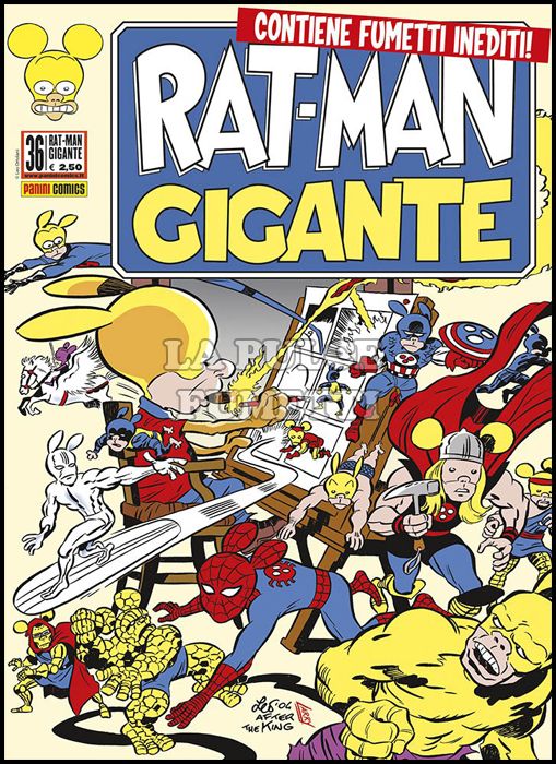 RAT-MAN GIGANTE #    36: SCUOLA DI FUMETTO + INEDITI